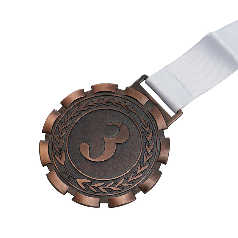 White Ribbon Medal for Various Sports Games 1st 2nd 3rd Place Gold ...