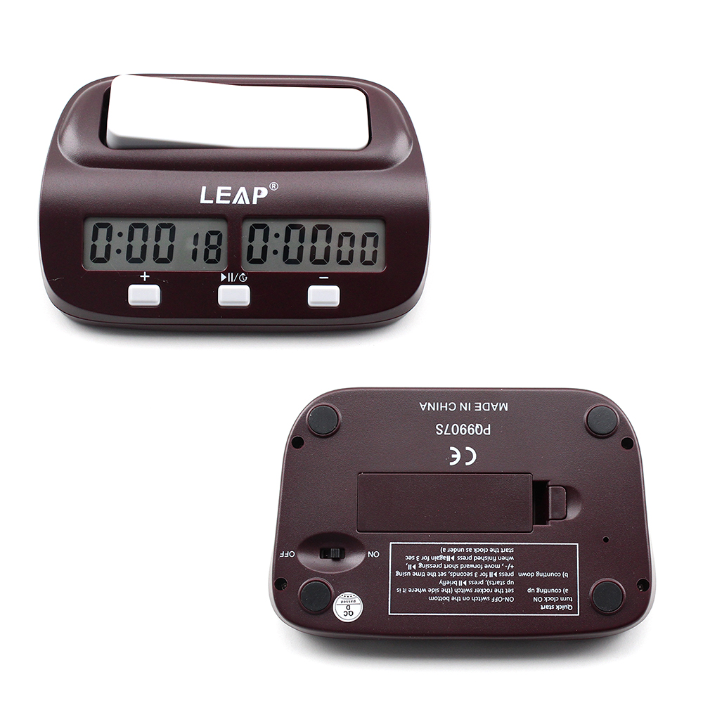 Relógio Para Xadrez Digital Leap Compacto Pq9907s