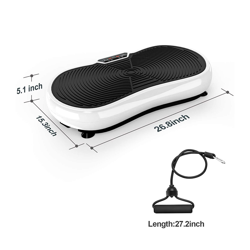 Ultrathin Fit Vibration Machine Platform Slim Body Shaper Exercise Trainer  Plate