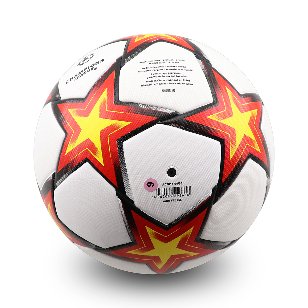 Flame Football Premier League /UEFA Size 5 Match Training Soccer ball 