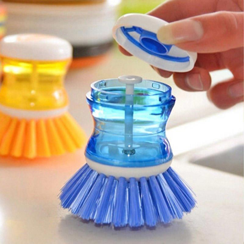 Liquid-adding Pot Washing Brush, Press-type Automatic Liquid-adding Dish  Washing Brush, Household Cleaning Pot Brush, Stove Brush, Kitchen Stuff, Kitchen  Accessories, Kitchen Appliances, Kitchen Gadgets, Kitchen Stuff, Kitchen  Utensils - Temu