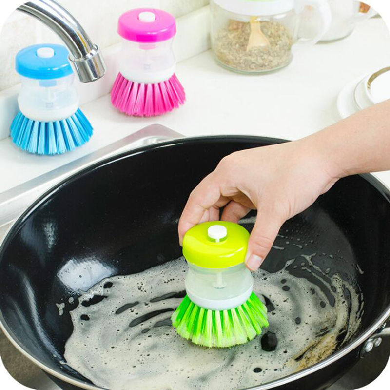 Liquid-adding Pot Washing Brush, Press-type Automatic Liquid-adding Dish  Washing Brush, Household Cleaning Pot Brush, Stove Brush, Kitchen Stuff, Kitchen  Accessories, Kitchen Appliances, Kitchen Gadgets, Kitchen Stuff, Kitchen  Utensils - Temu