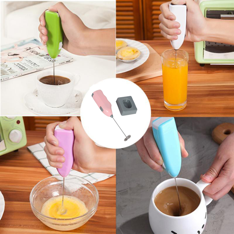 Electric Handheld Milk Wand Mixer Frother for Latte Coffee Hot Milk, Milk  Frother for Coffee, Egg