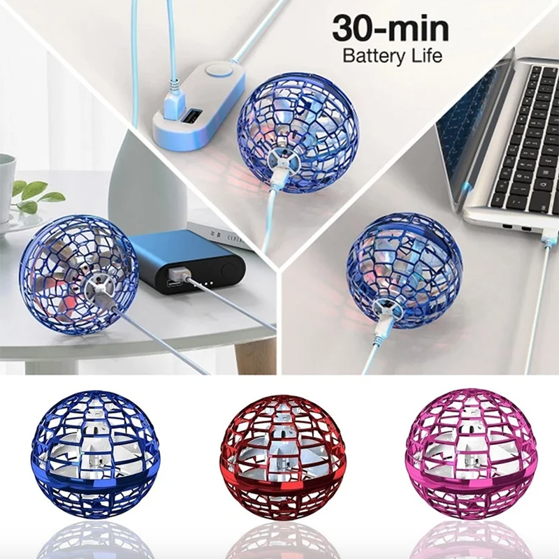 Flying Spinner Led Luminous Flying Ball Gyrosphere Boomerang Ball