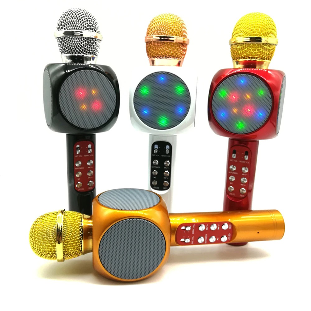 Bluetooth Wireless Portable Karaoke Microphone - Mulitcolor