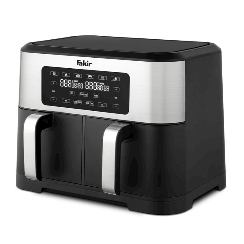 Premium Chefry 6 Program Air Fryer & Airfryer 2 Compartment Aerofritür ...