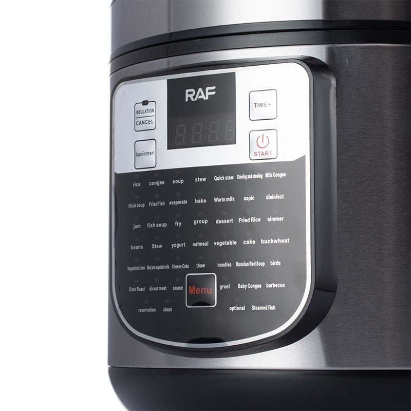 RAF R.0111 5L Digital Display Electric Fryer Cooker Steamer ...