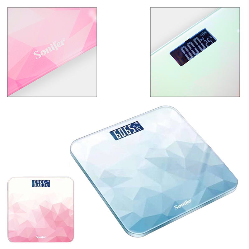 Sonifer SF-1909 Pink Floor Scale Sonifer SF-1909 Digital Electronic ...