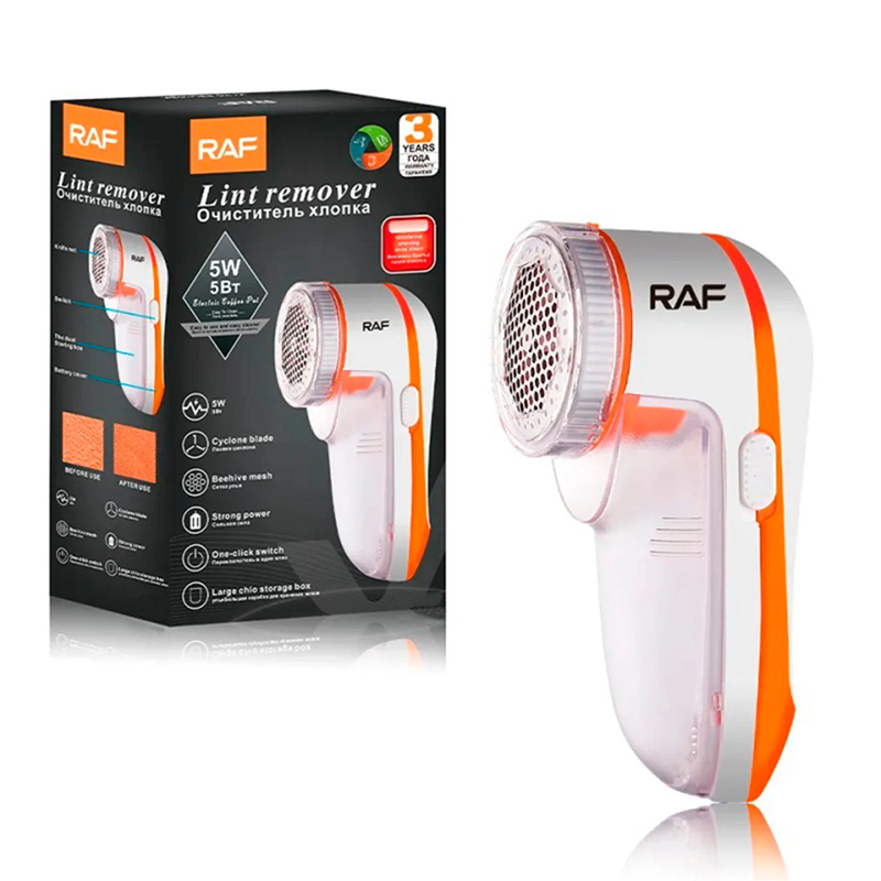 Cordless Electric Lint Cleaner 5W RAF R.4100 Small Clothes Lint Remover ...