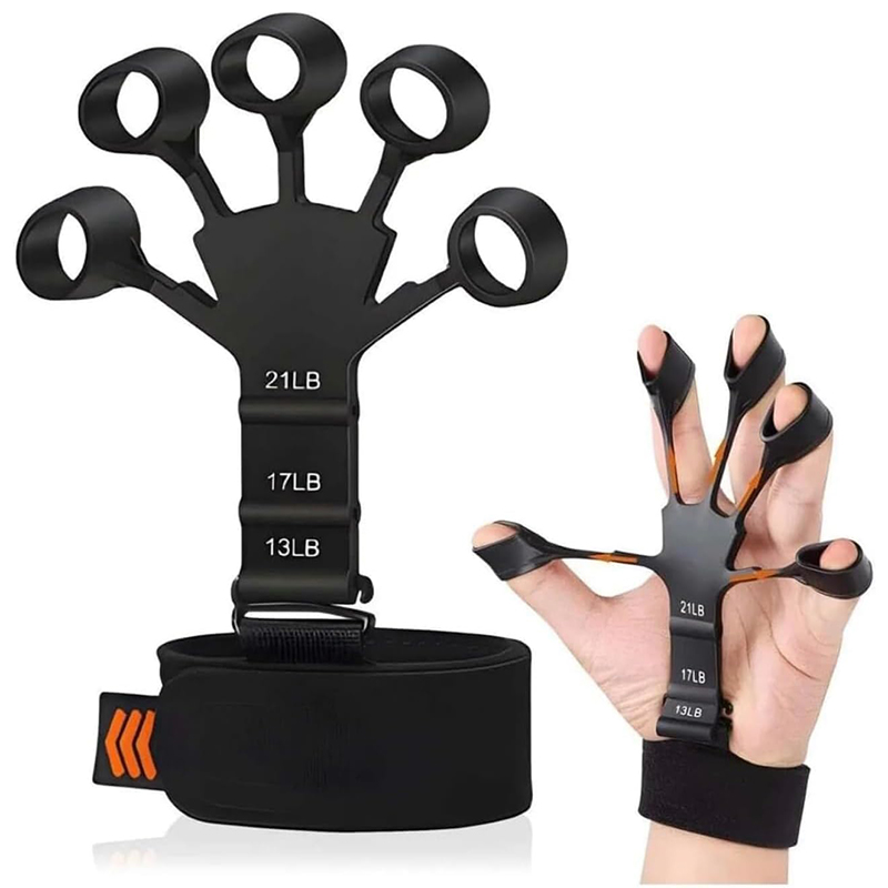 Wrist Exerciser Rubber Spander Silicone Finger Exerciser Finger ...