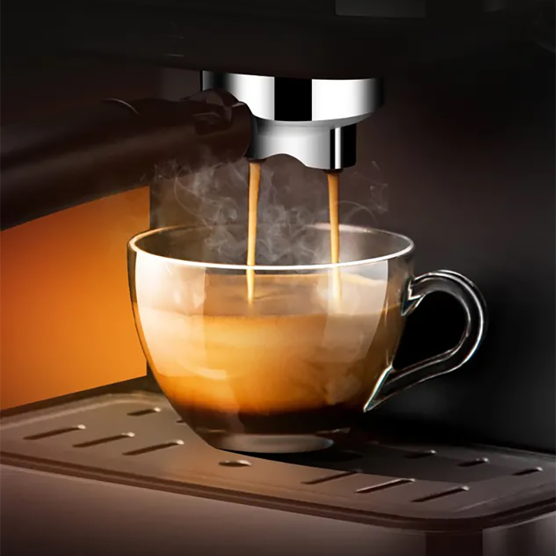 DSP Automatic Espresso Coffee Machine 15 Bar Pressure Semi-automatic ...