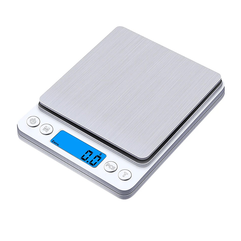 Digital Kitchen Scale LCD Display Stainless Steel Fruit Vegetable ...