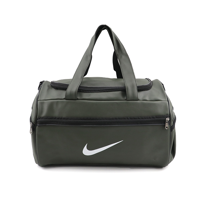 nike black leather bag