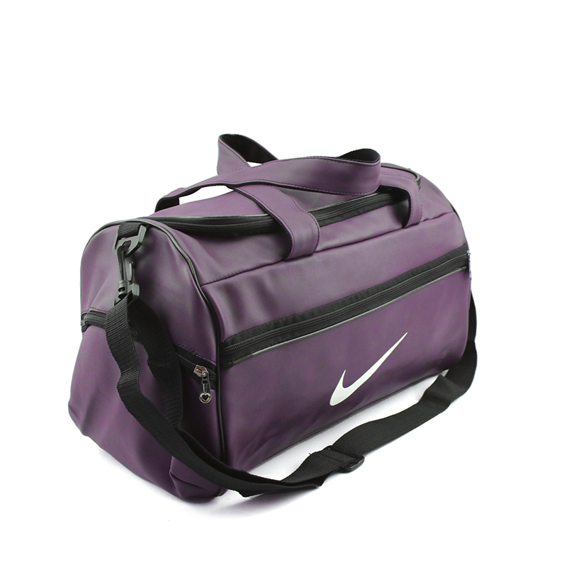 purple nike holdall