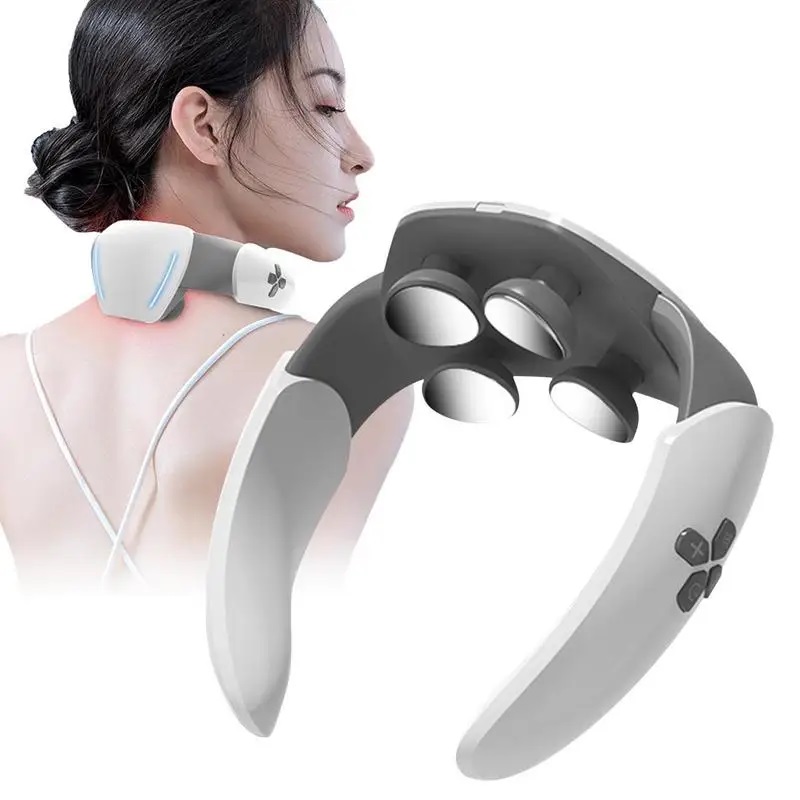 Electric Pulse Neck Massager Wireless Smart TEMS Neck Massager Body ...