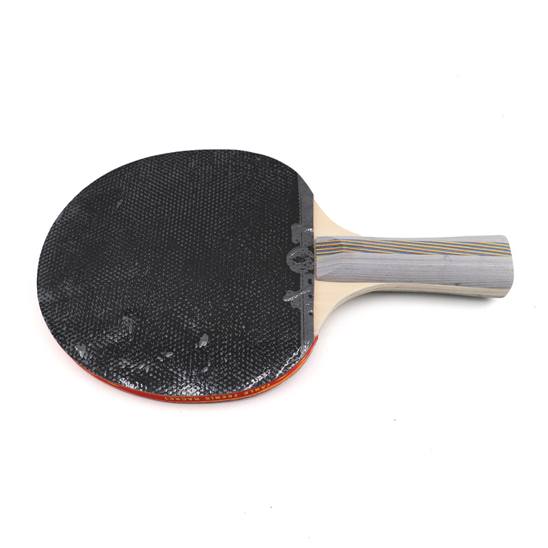 Single Sided Gold Cup Tennis Racket Table Tennis Racket in Black Red ...