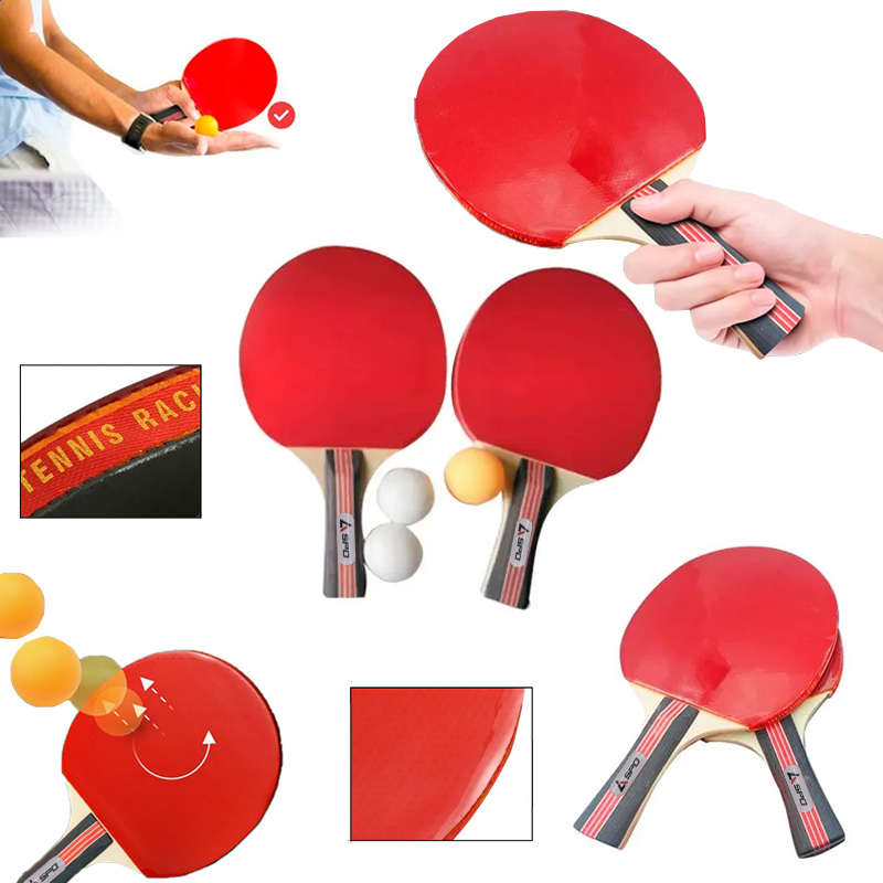 Table Tennis Racket Set Up Professional ASPO Table Tennis Racket Custom Design Durable Tennis ...