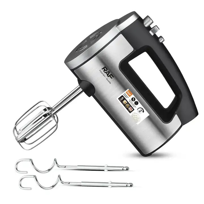Beater Storage Rack 5 Speed Hand Mixer Egg Beater 600W Stainless Steel Head Mixer ...