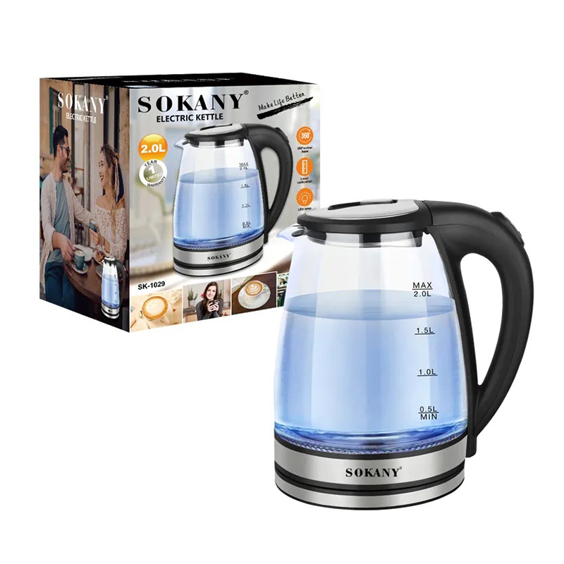 Sokany Glass kettle SK-1029