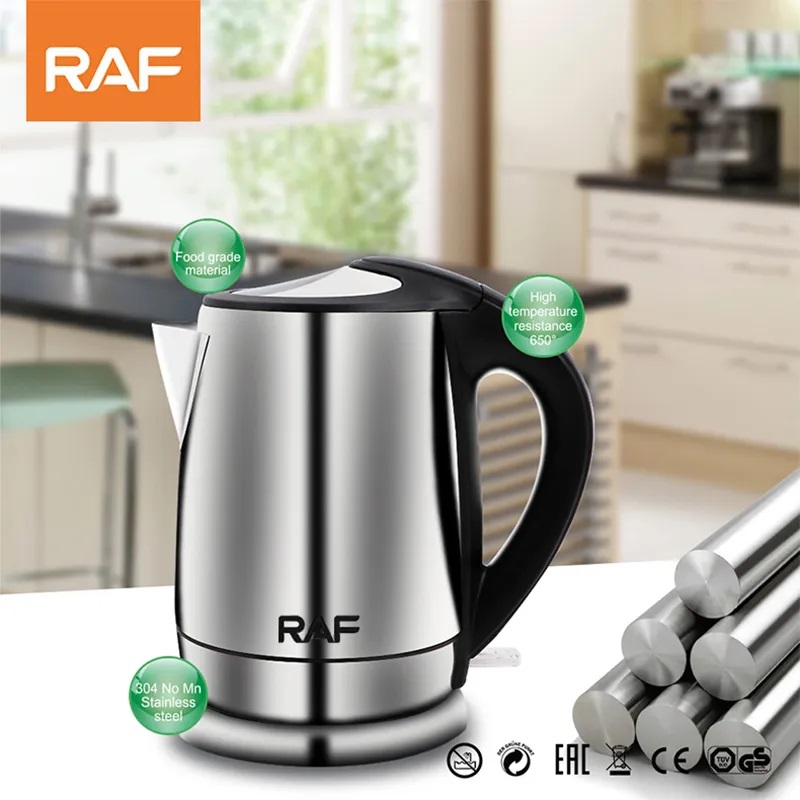RAF European standard cross-border electric kettle stainless steel