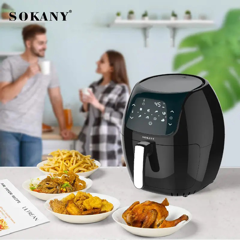 Large Capacity Sokany Digital Air Fryer 8L High Power Special