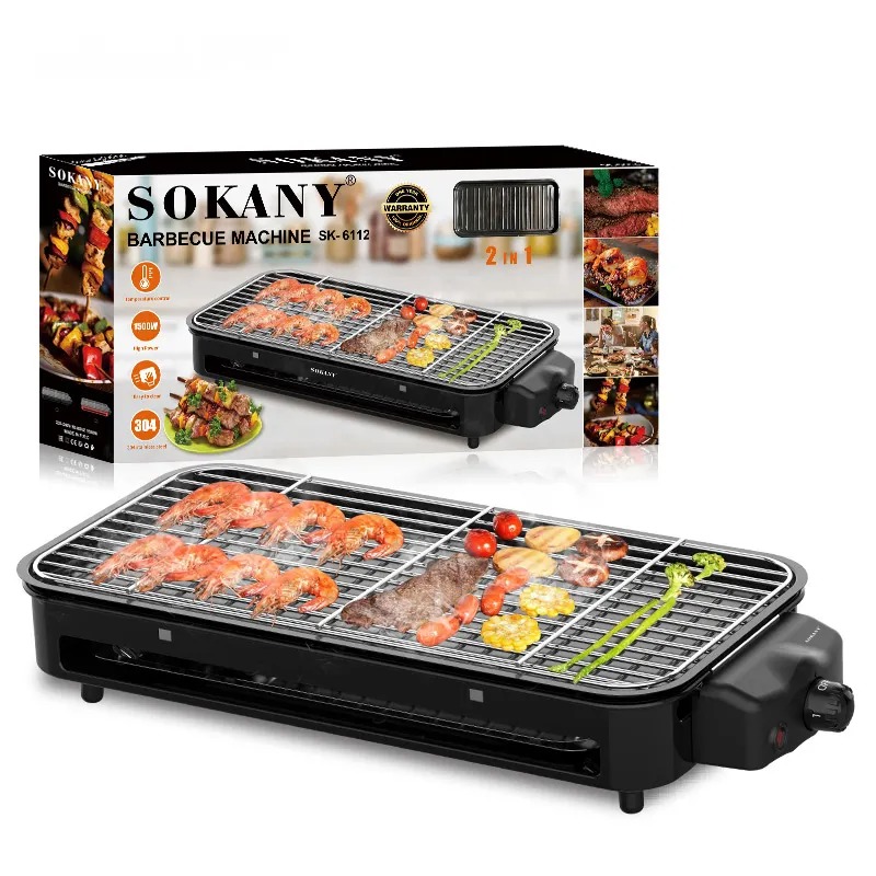Large Capacity Sokany Electric Air Fryer 10L With Non-Stick Pan 90-200℃  Professional Multioven Air Fryer 1700W